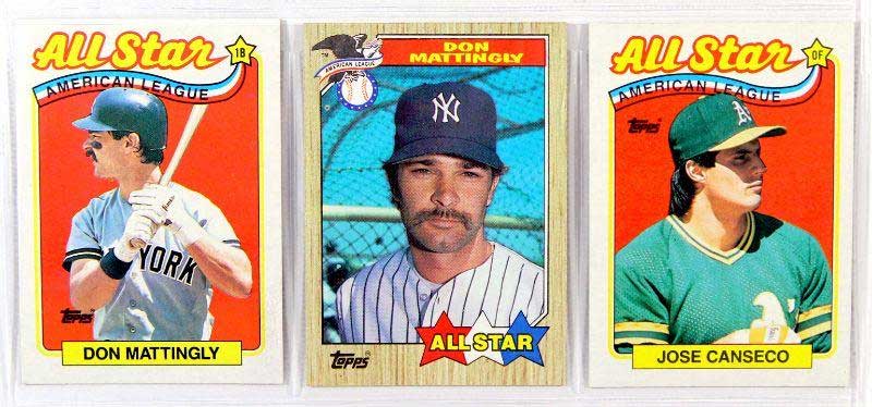 Don Mattingly's All-Star Cards